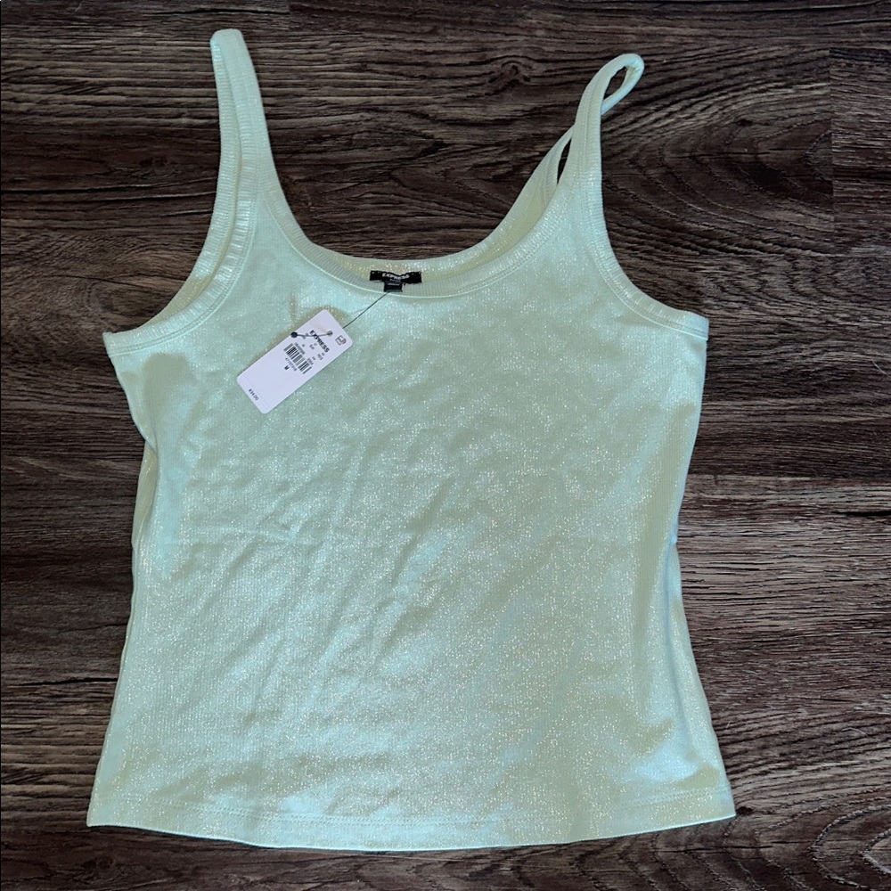 🆕 NWT Express Shiny Crop Tank